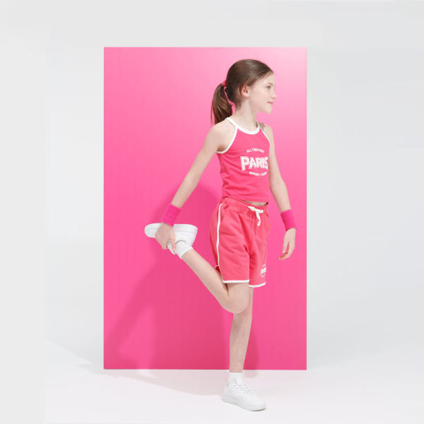 شورت ميلتون باللون الوردي الفوشيا للفتيات